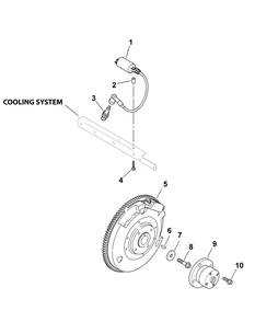 Kohler Efi Engine Ignition And Electrical Diagram and Parts List for 465 4X4-EFI-1I029Z-1H020Z-37BMD710 Cub Cadet Lawn Tractor Accessories